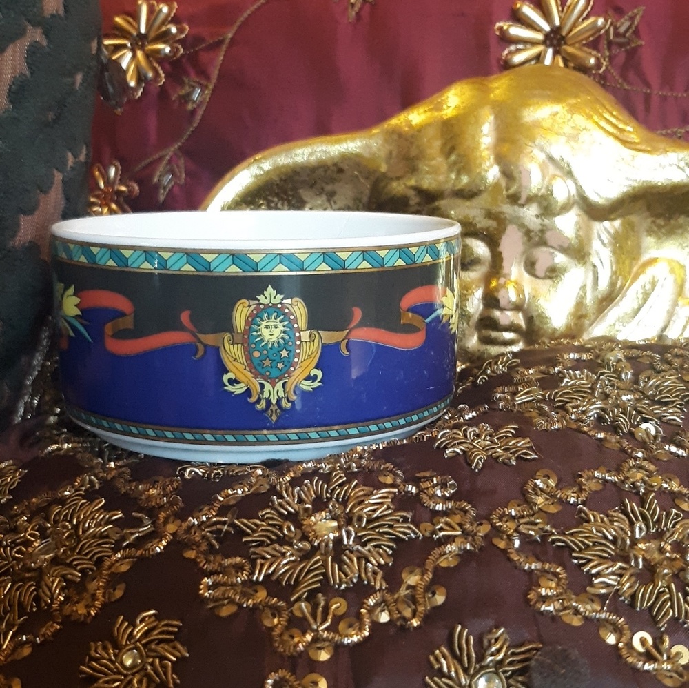 SOLD.🇩🇪🇮🇹VERSACE ROSENTHAL JEWELRY DISH - Picture 2 of 6